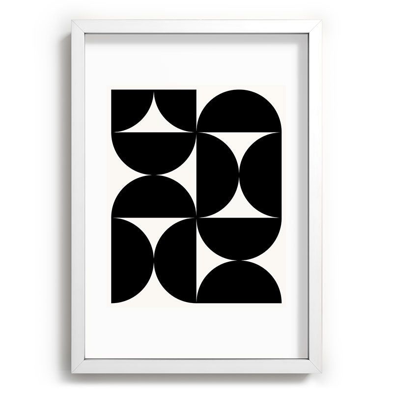 Colour Poems Bold Minimalism XLV Recessed Framing Rectangle