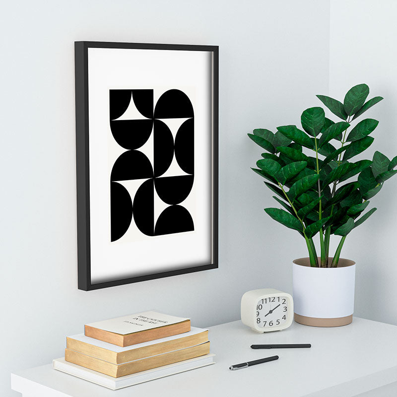 Colour Poems Bold Minimalism XLV Recessed Framing Rectangle