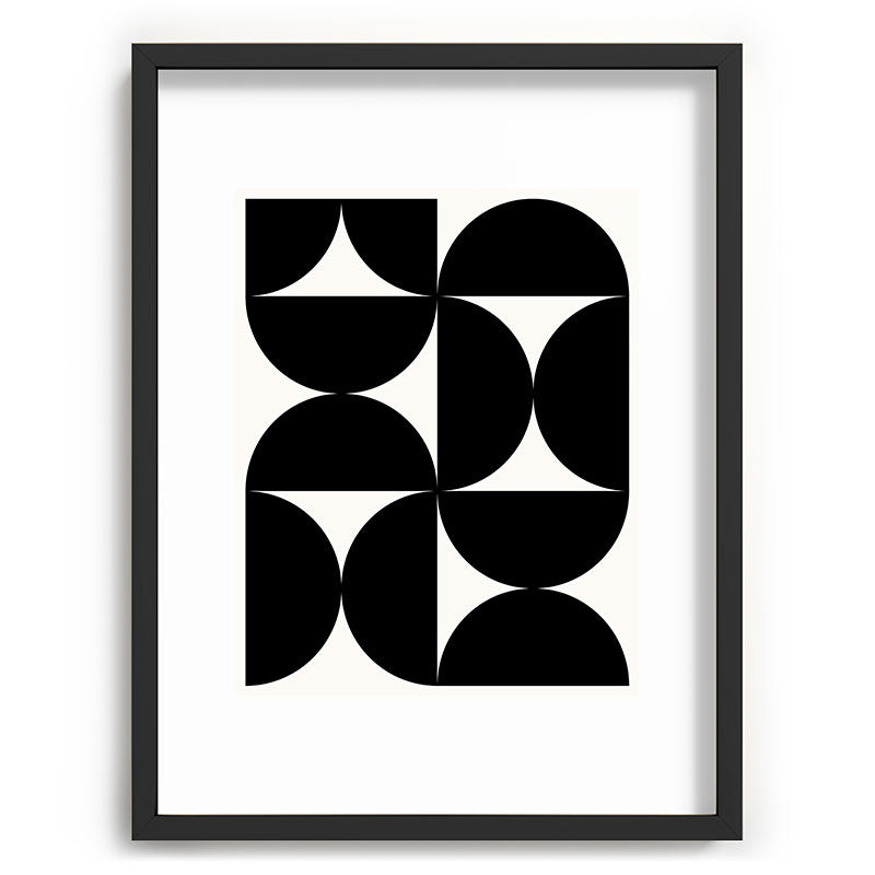Colour Poems Bold Minimalism XLV Recessed Framing Rectangle