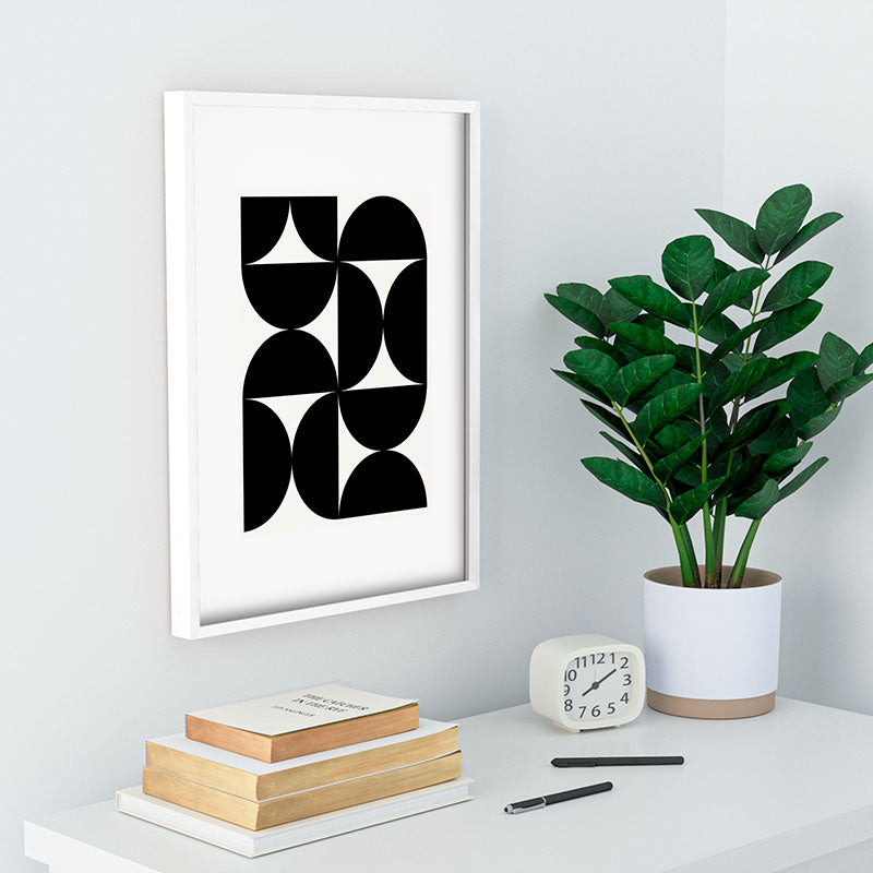 Colour Poems Bold Minimalism XLV Recessed Framing Rectangle