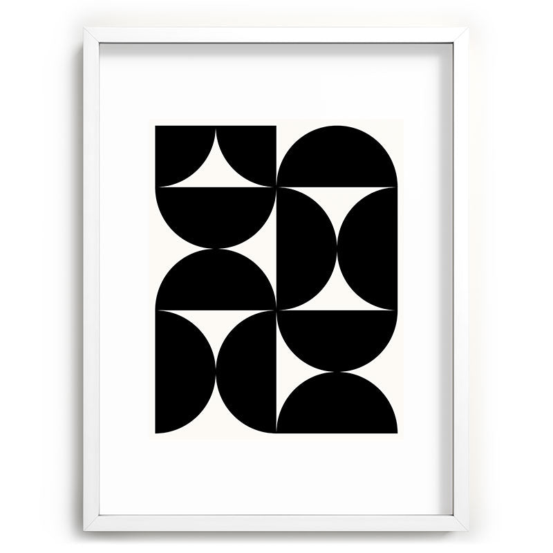 Colour Poems Bold Minimalism XLV Recessed Framing Rectangle