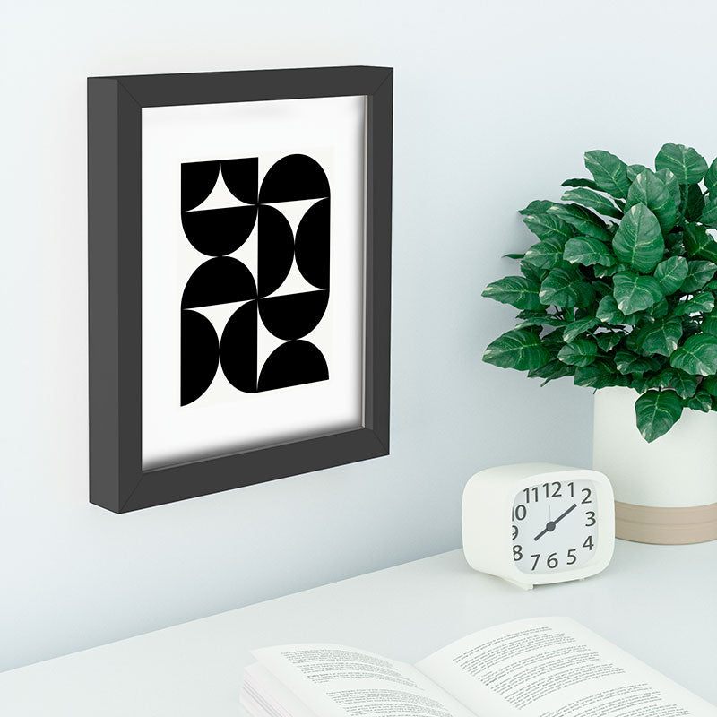 Colour Poems Bold Minimalism XLV Recessed Framing Rectangle