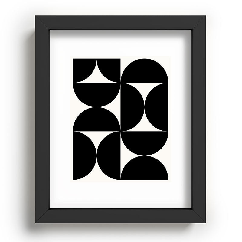Colour Poems Bold Minimalism XLV Recessed Framing Rectangle