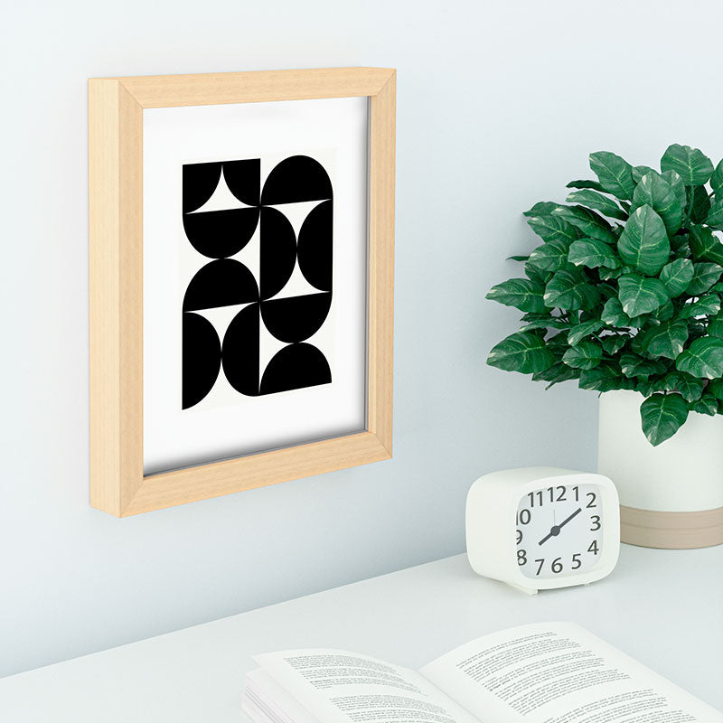 Colour Poems Bold Minimalism XLV Recessed Framing Rectangle