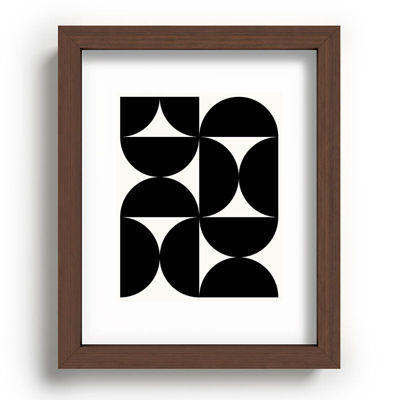 Colour Poems Bold Minimalism XLV Recessed Framing Rectangle