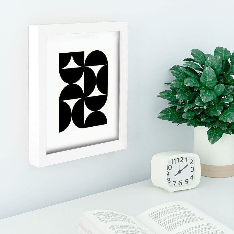 Colour Poems Bold Minimalism XLV Recessed Framing Rectangle