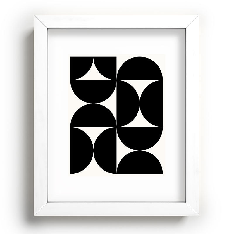 Colour Poems Bold Minimalism XLV Recessed Framing Rectangle