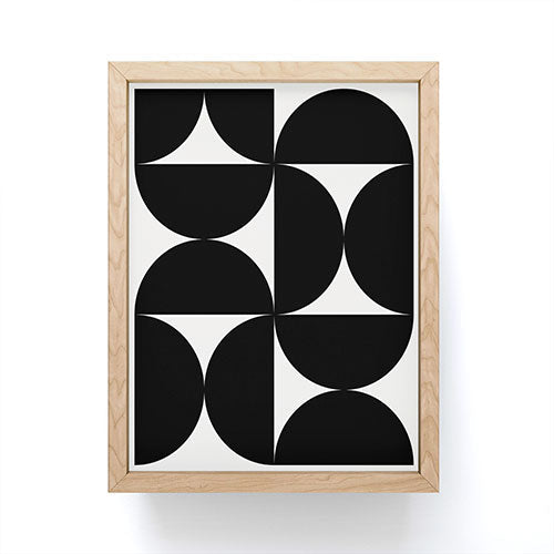 Colour Poems Bold Minimalism XLV Framed Mini Art Print