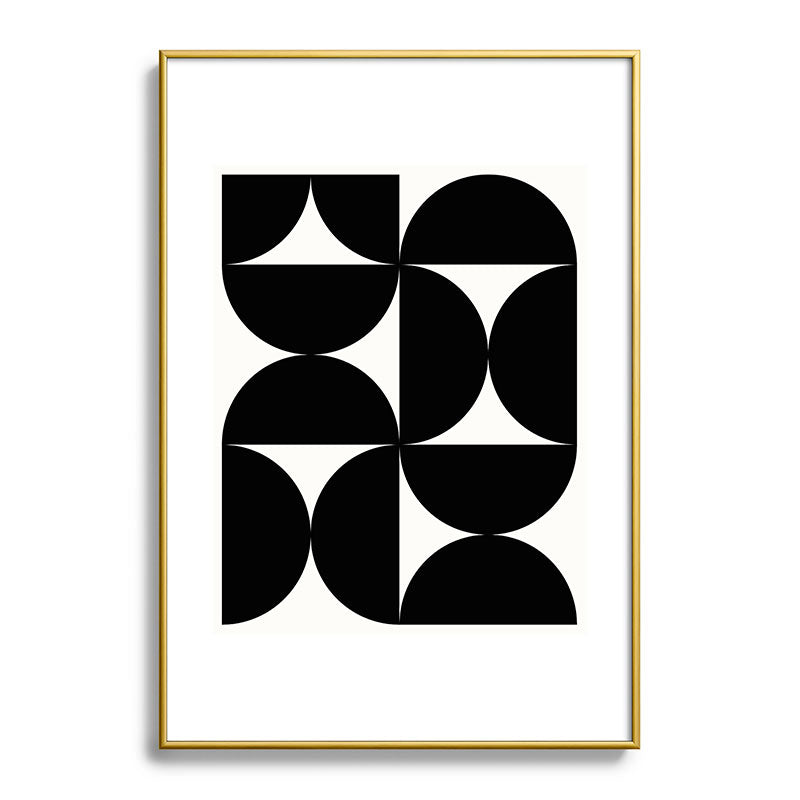 Colour Poems Bold Minimalism XLV Metal Framed Art Print