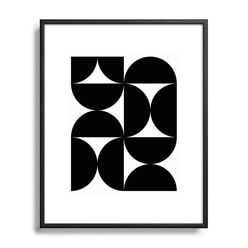 Colour Poems Bold Minimalism XLV Metal Framed Art Print