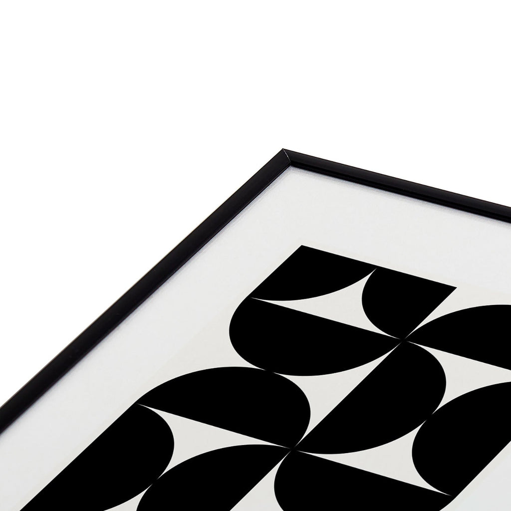 Colour Poems Bold Minimalism XLV Metal Framed Art Print