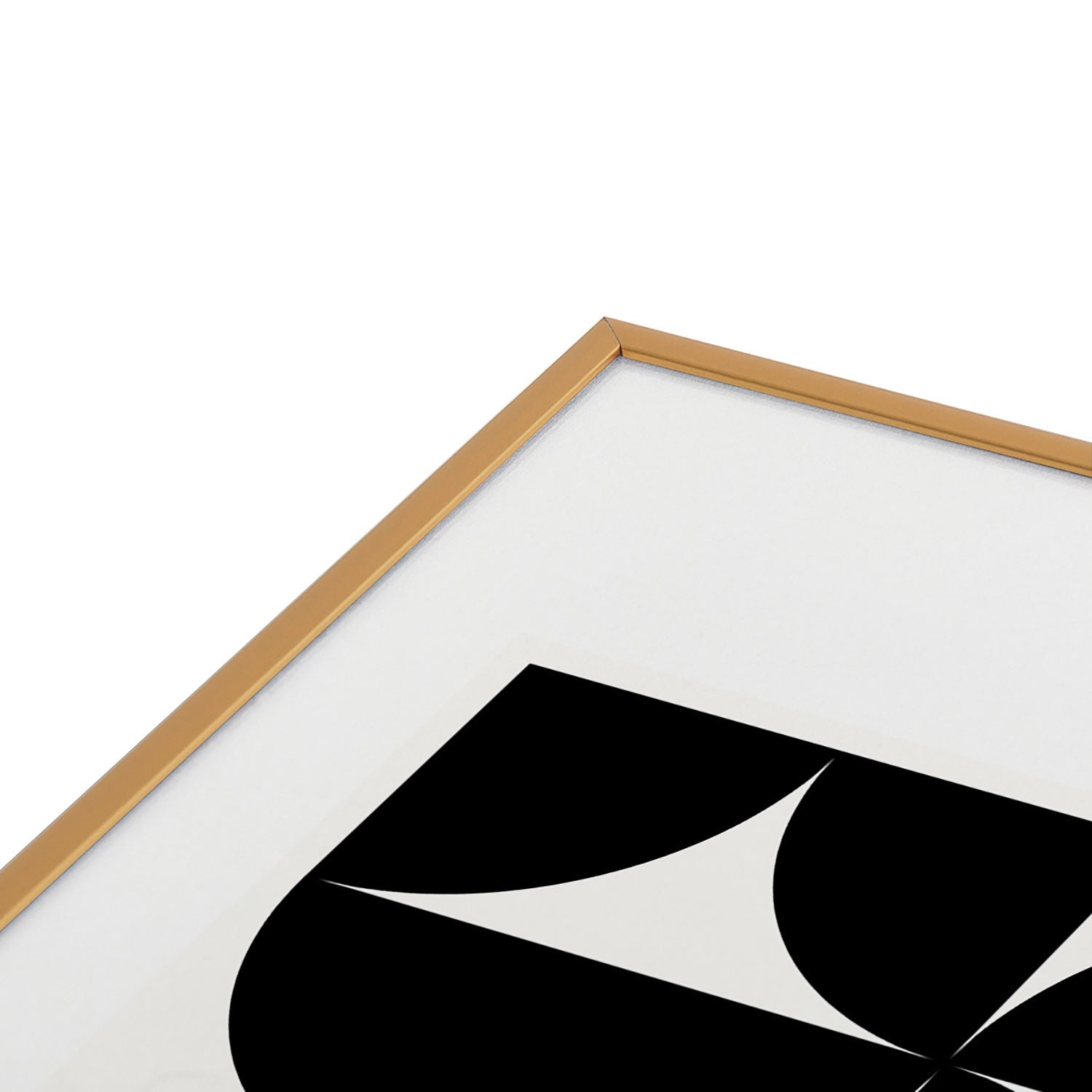 Colour Poems Bold Minimalism XLV Metal Framed Art Print