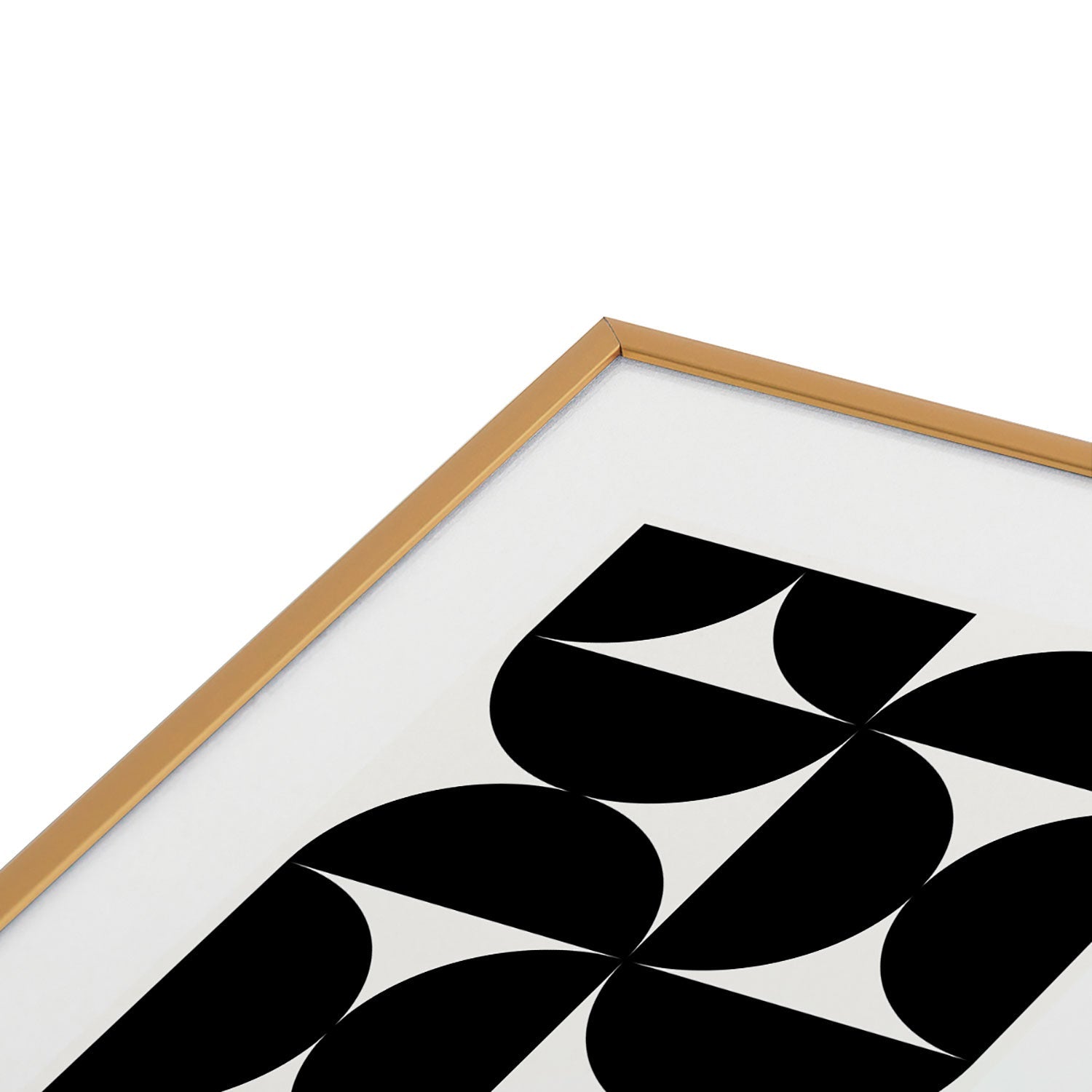 Colour Poems Bold Minimalism XLV Metal Framed Art Print