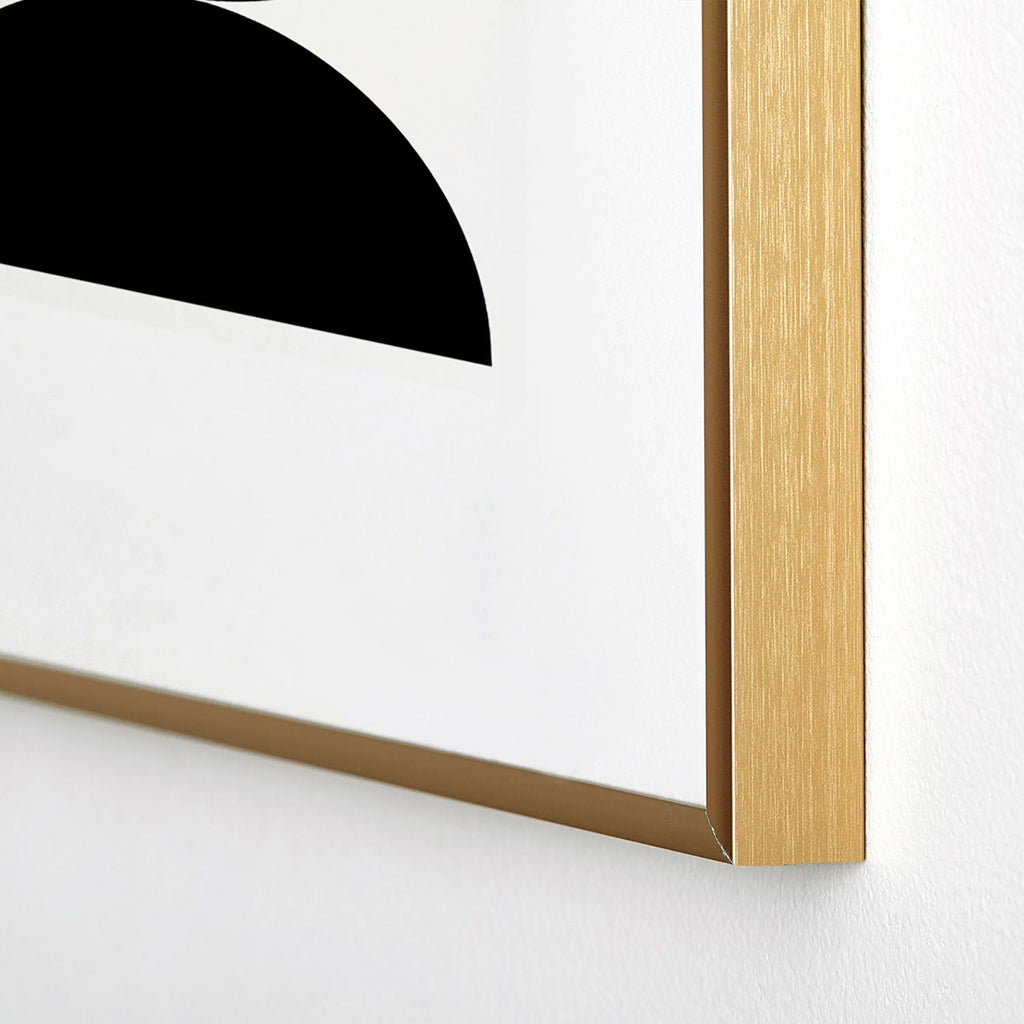 Colour Poems Bold Minimalism XLV Metal Framed Art Print
