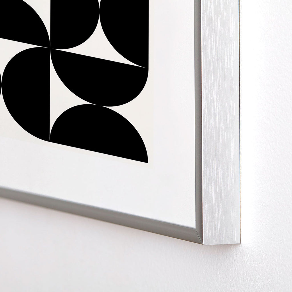 Colour Poems Bold Minimalism XLV Metal Framed Art Print
