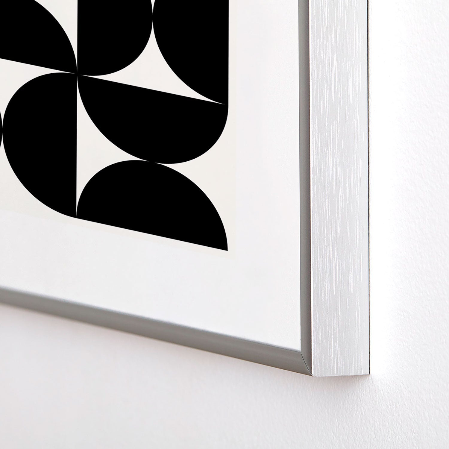 Colour Poems Bold Minimalism XLV Metal Framed Art Print