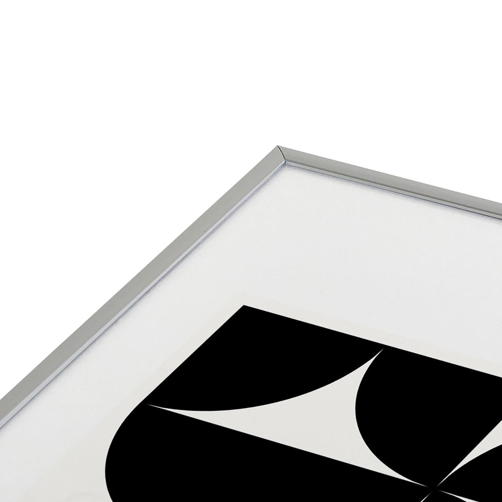 Colour Poems Bold Minimalism XLV Metal Framed Art Print