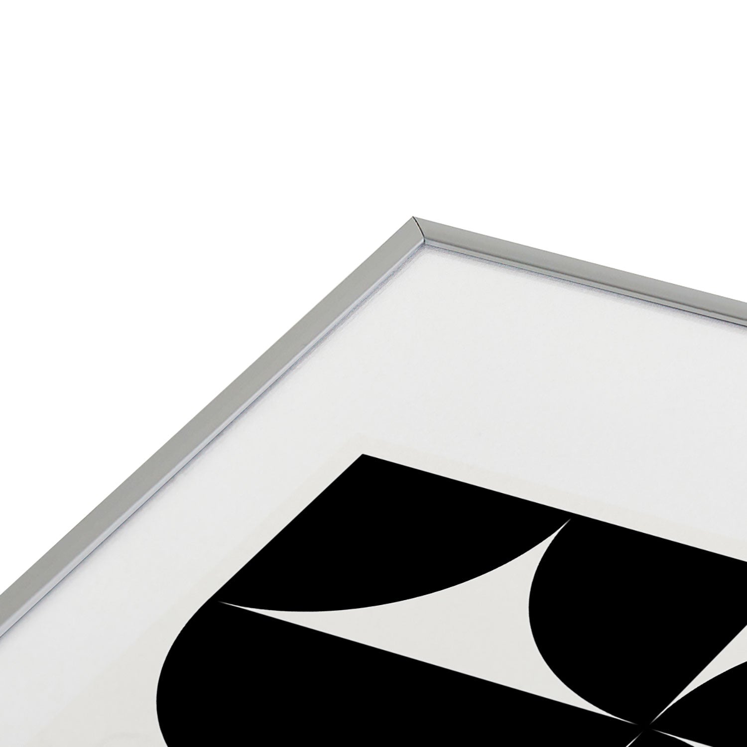 Colour Poems Bold Minimalism XLV Metal Framed Art Print