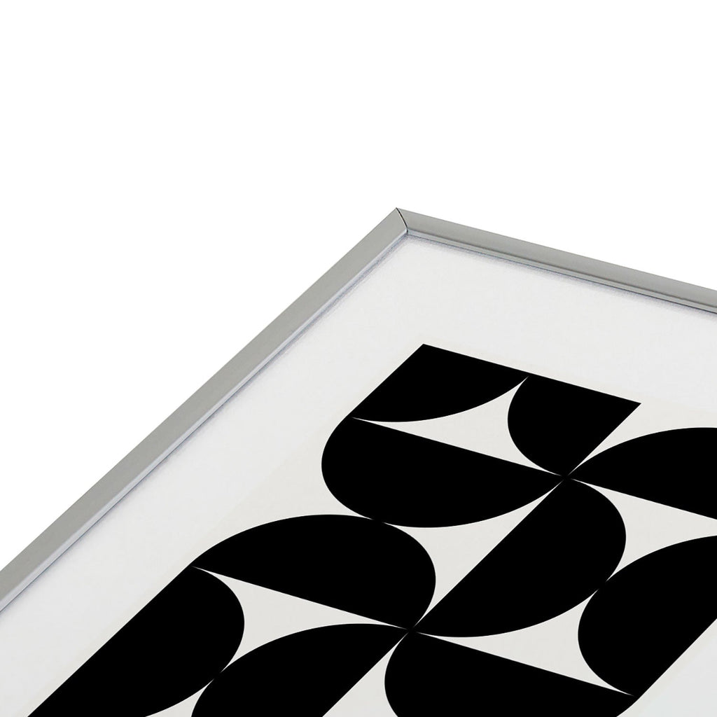 Colour Poems Bold Minimalism XLV Metal Framed Art Print