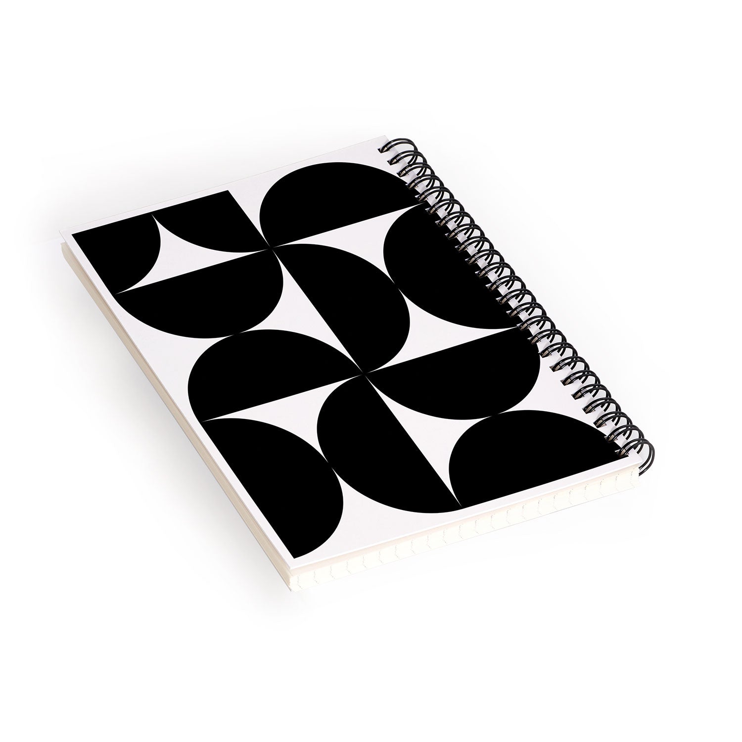 Colour Poems Bold Minimalism XLV Spiral Notebook