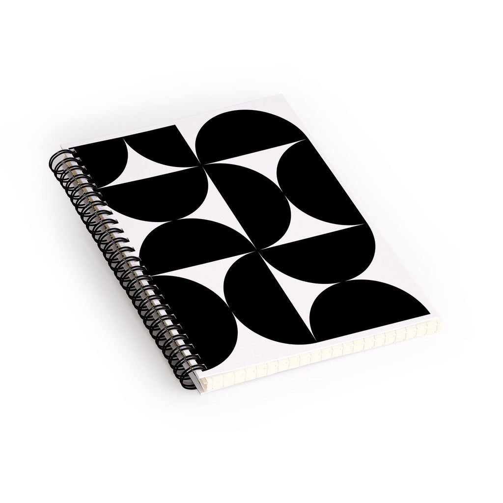 Colour Poems Bold Minimalism XLV Spiral Notebook