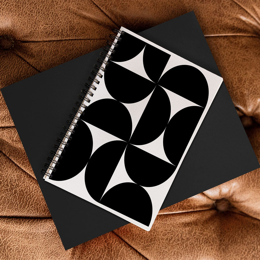 Colour Poems Bold Minimalism XLV Spiral Notebook