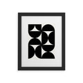 Colour Poems Bold Minimalism XLV Framed Art Print