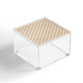 Colour Poems Bows and Ribbons Beige Acrylic Box
