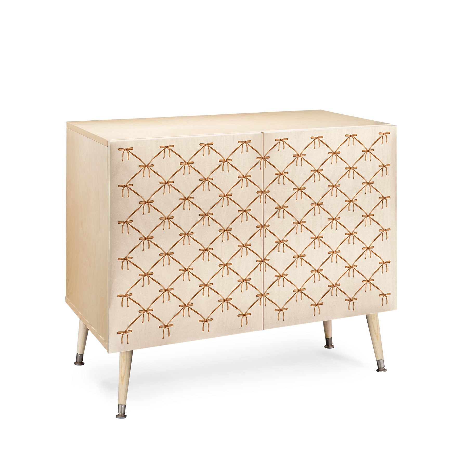 Colour Poems Bows and Ribbons Beige Credenza
