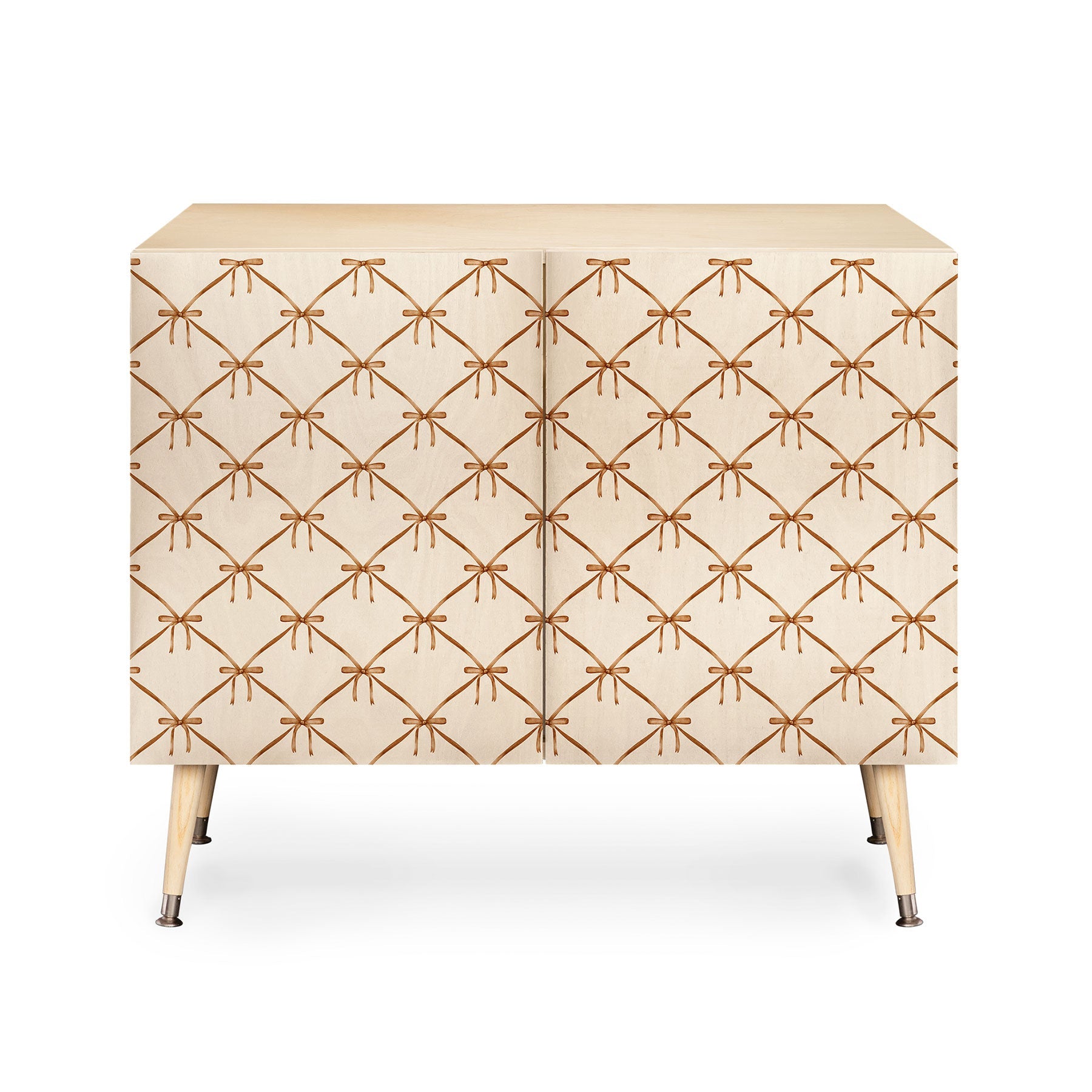Colour Poems Bows and Ribbons Beige Credenza