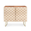Colour Poems Bows and Ribbons Beige Credenza
