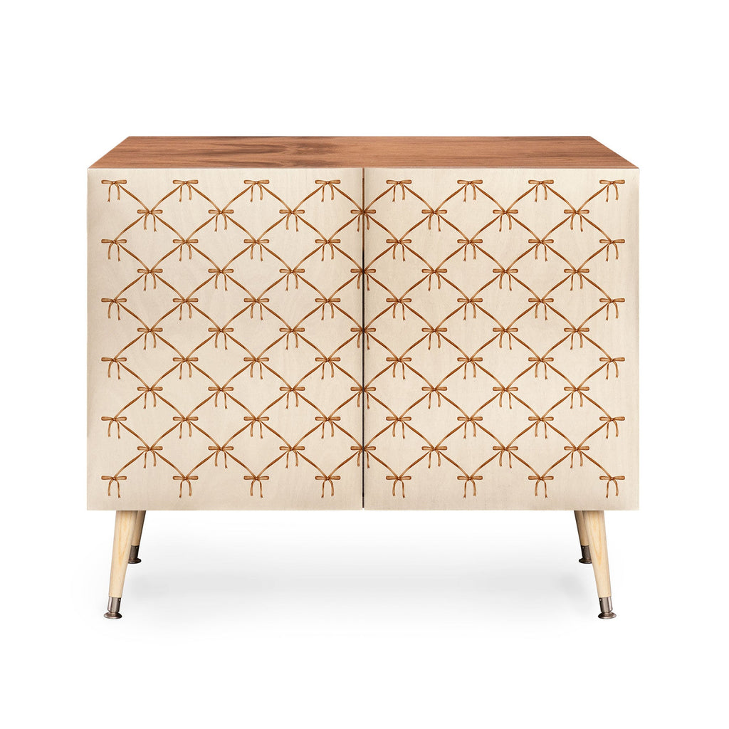 Colour Poems Bows and Ribbons Beige Credenza