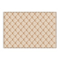 Colour Poems Bows and Ribbons Beige Outdoor Rug