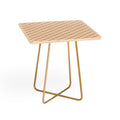 Colour Poems Bows and Ribbons Beige Side Table