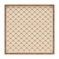 Colour Poems Bows and Ribbons Beige Square Tray