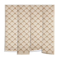 Colour Poems Bows and Ribbons Beige Wall Mural