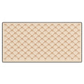 Colour Poems Bows and Ribbons Beige Desk Mat