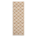 Colour Poems Bows and Ribbons Beige Yoga Towel