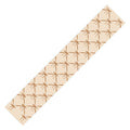Colour Poems Bows and Ribbons Beige Table Runner