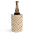 Colour Poems Bows and Ribbons Beige Wine Chiller