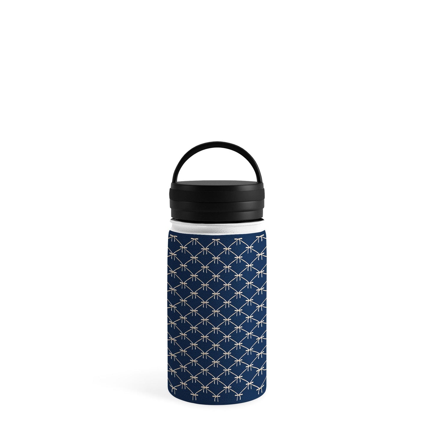 Colour Poems Bows and Ribbons Blue Water Bottle