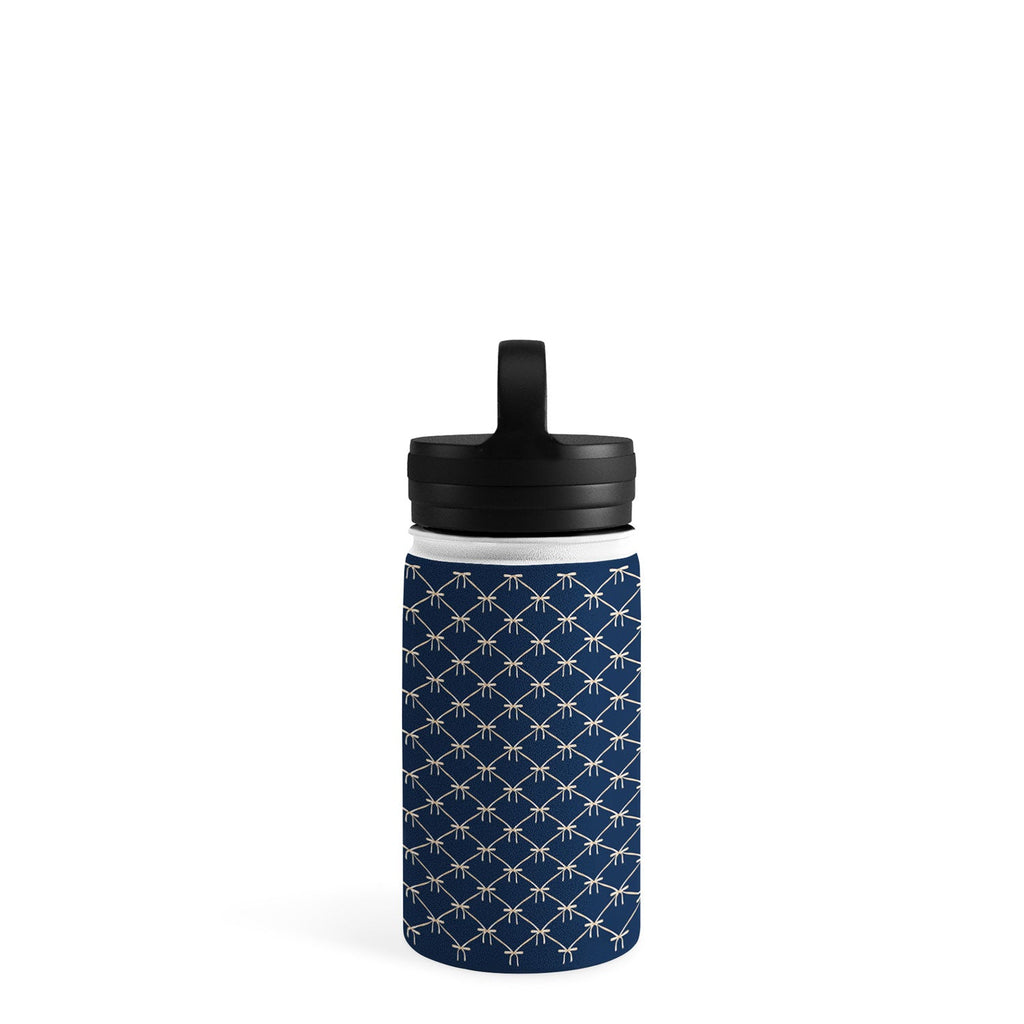Colour Poems Bows and Ribbons Blue Water Bottle