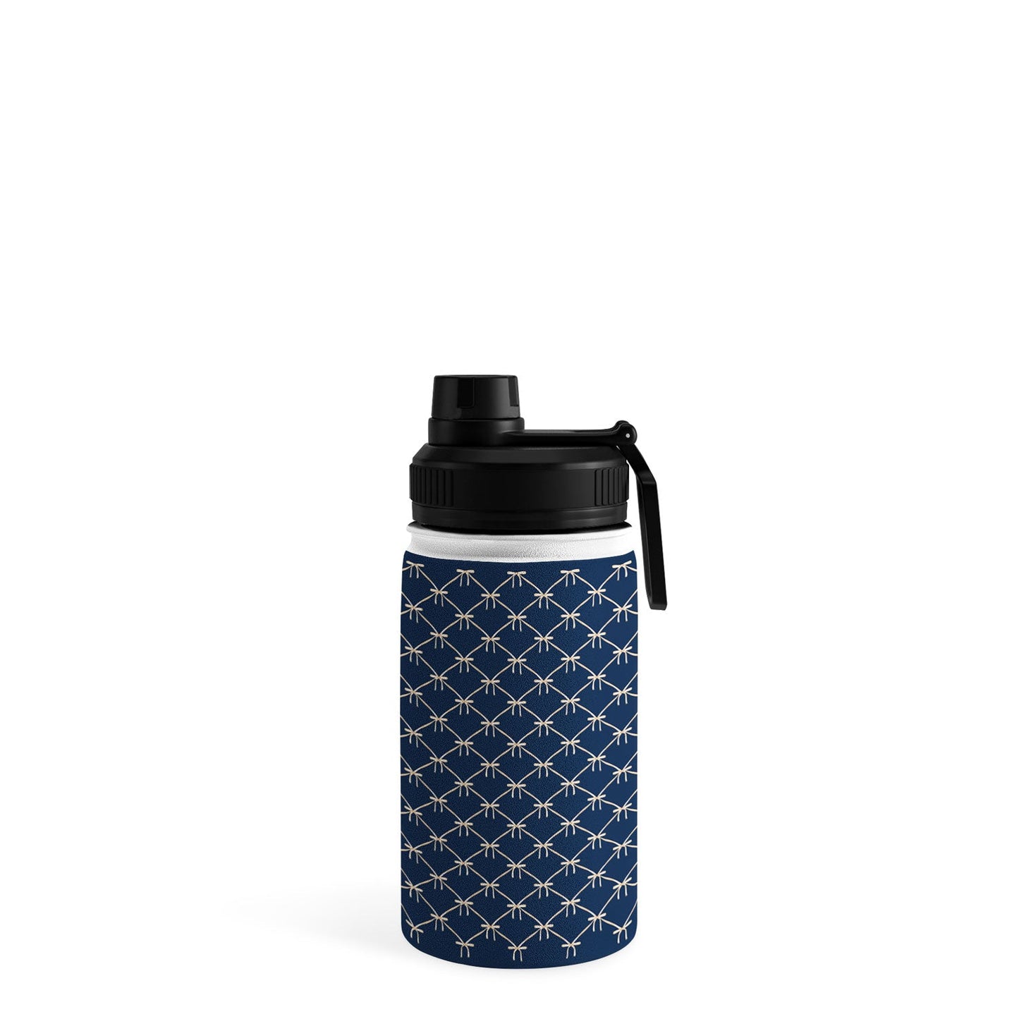 Colour Poems Bows and Ribbons Blue Water Bottle