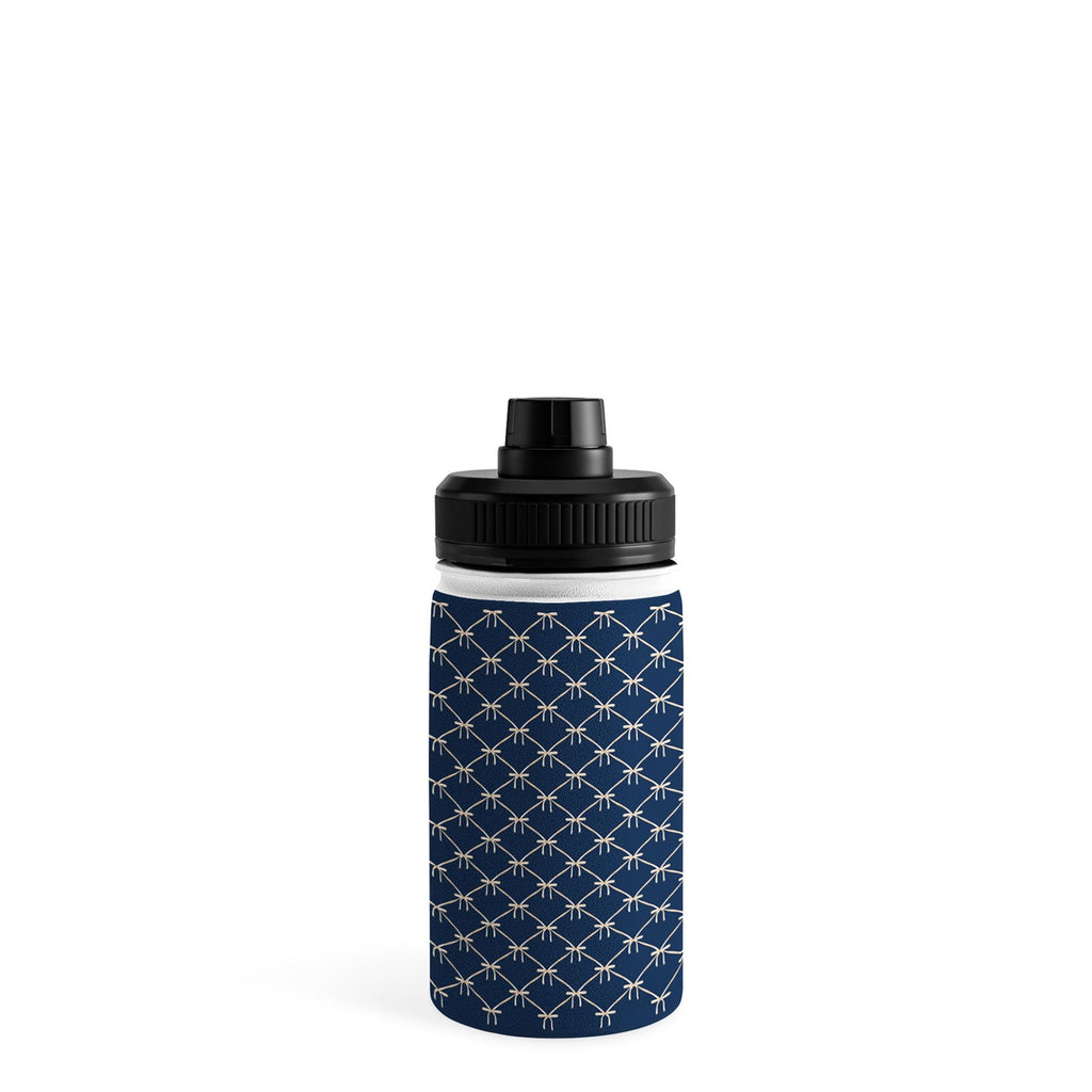 Colour Poems Bows and Ribbons Blue Water Bottle