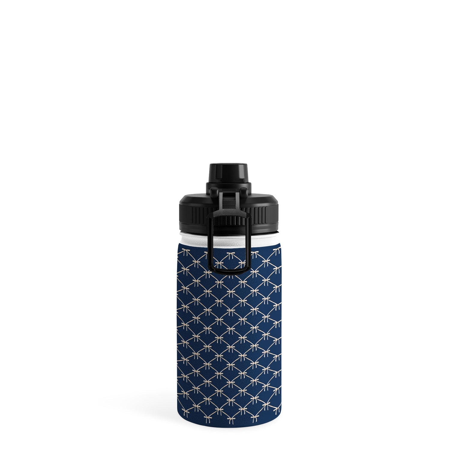 Colour Poems Bows and Ribbons Blue Water Bottle