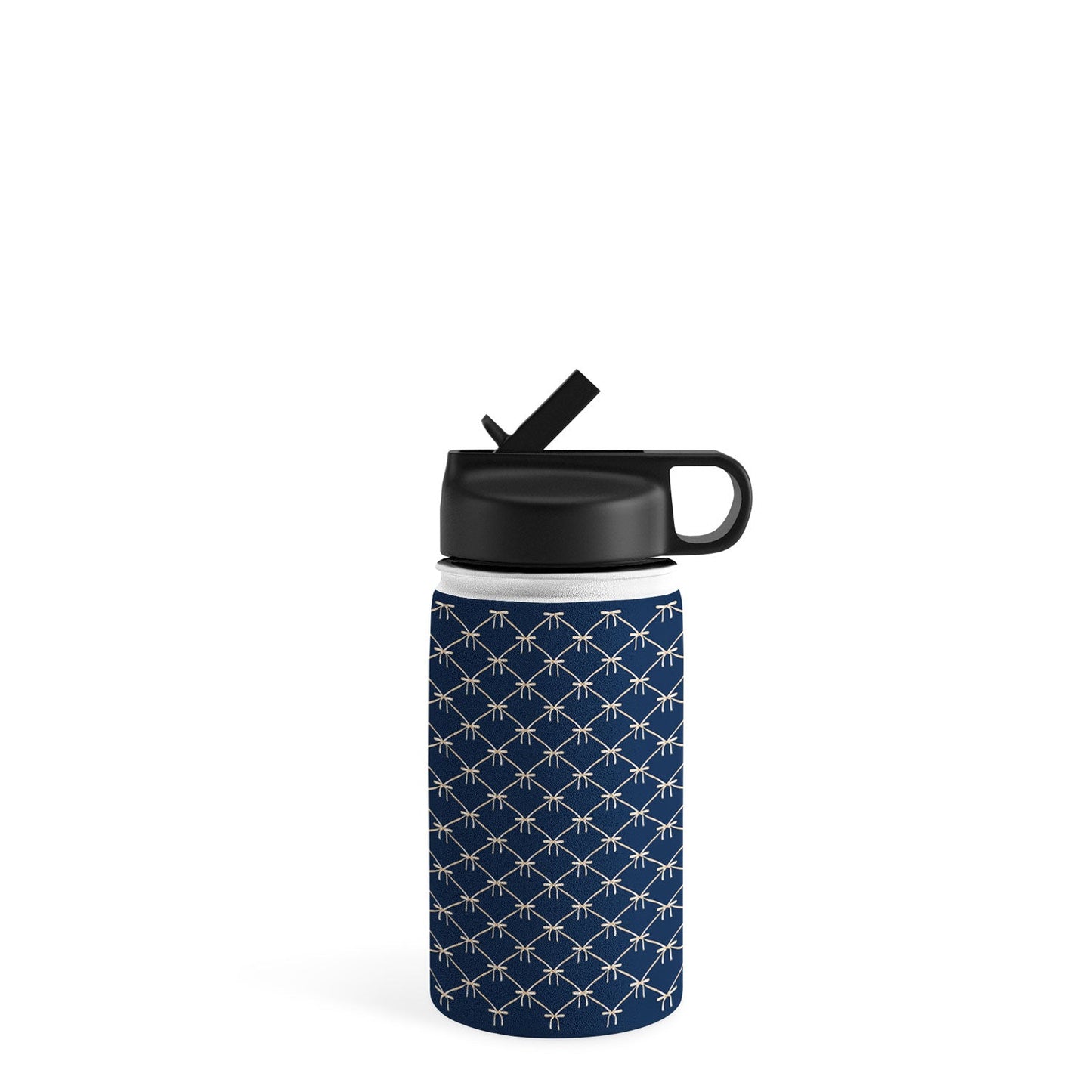 Colour Poems Bows and Ribbons Blue Water Bottle