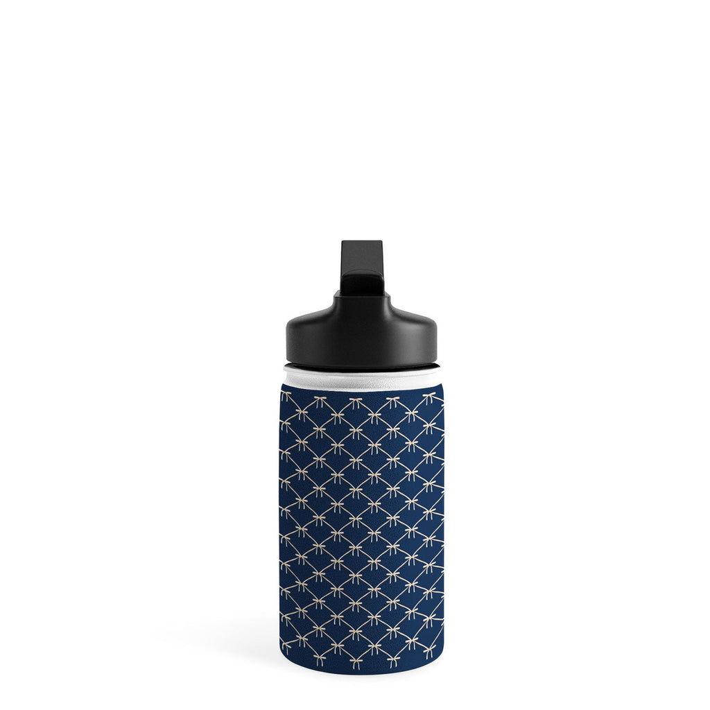 Colour Poems Bows and Ribbons Blue Water Bottle