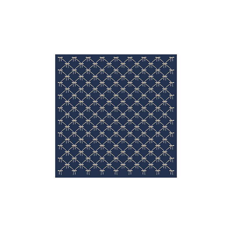 Colour Poems Bows and Ribbons Blue Art Print