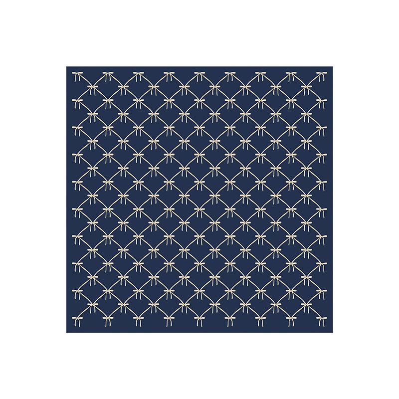 Colour Poems Bows and Ribbons Blue Art Print