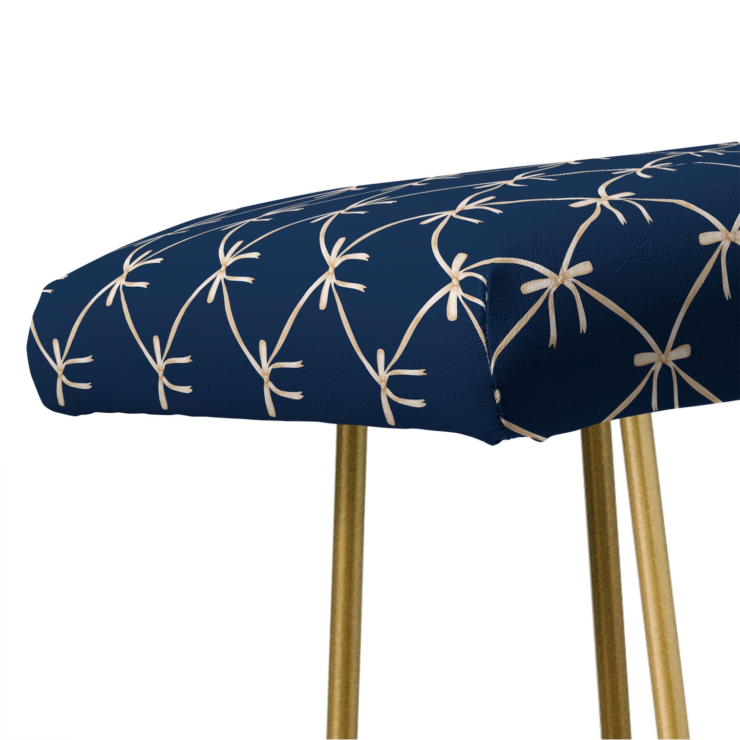 Colour Poems Bows and Ribbons Blue Bench
